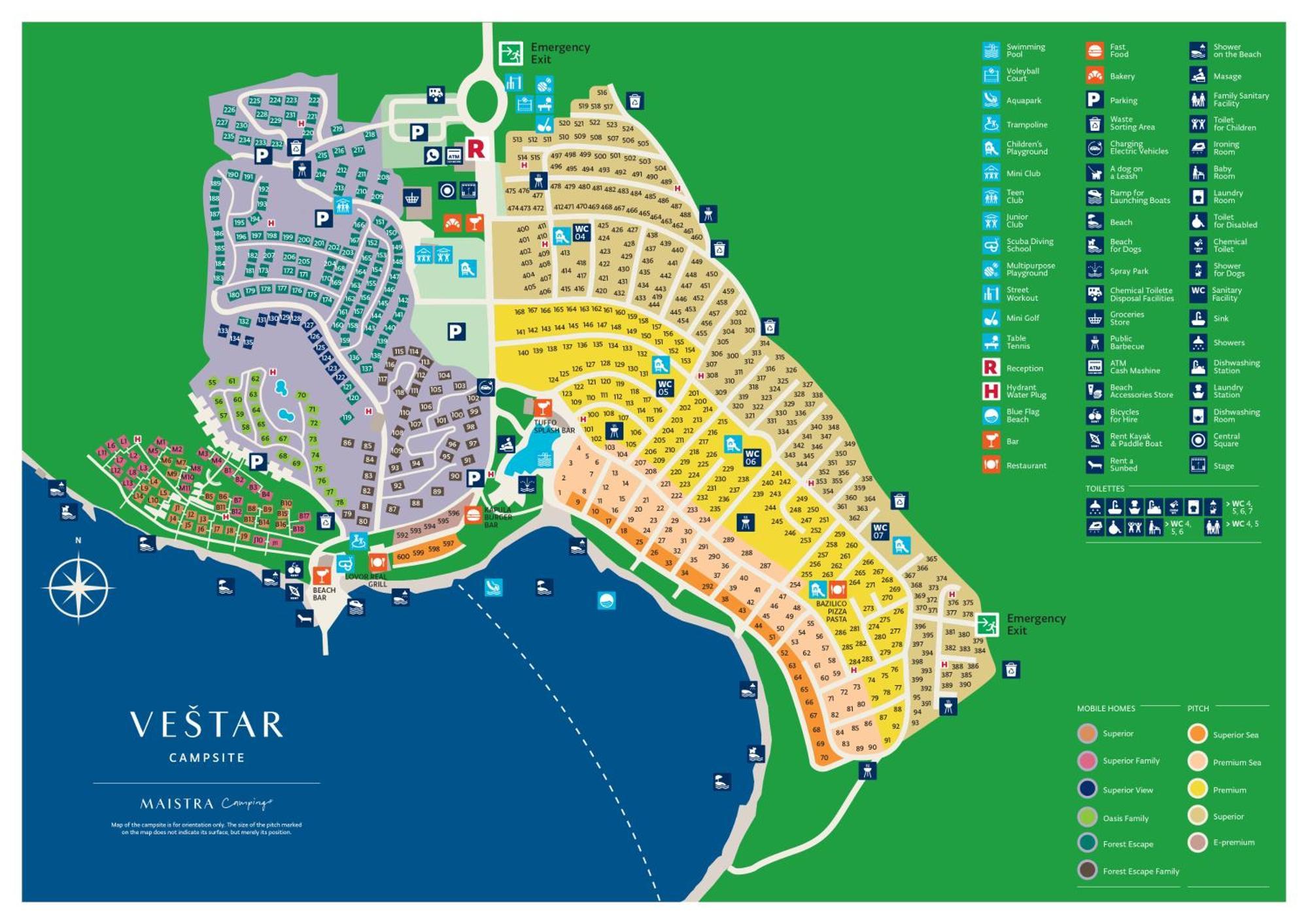 Maistra Camping Vestar Pitches Rovinj Kültér fotó